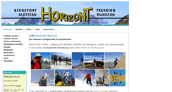 Desktop Screenshot of horizont-outdoor.de
